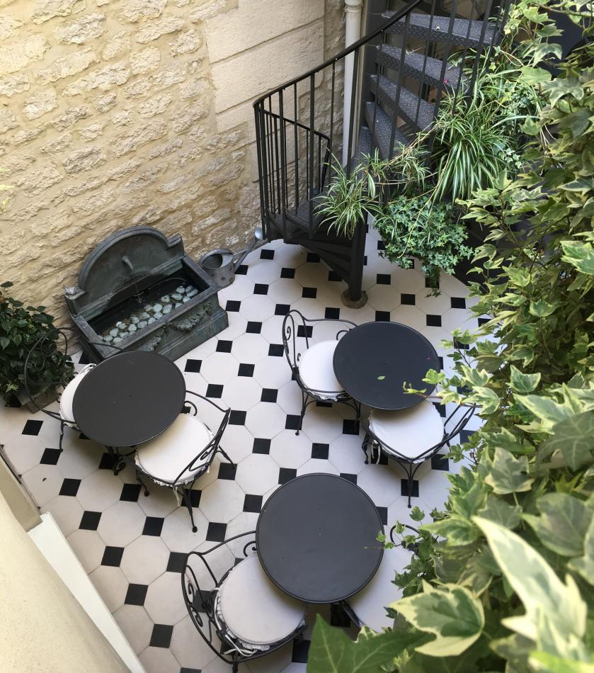 Hôtel Arioso - Patio