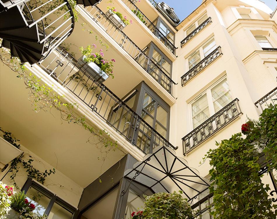 Hôtel Arioso - Vue d'en bas